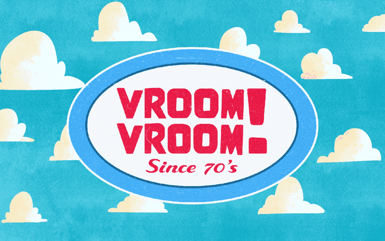 Screenshot of Vroom Vroom! project.