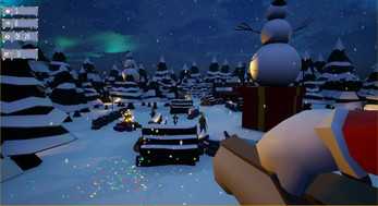 Screenshot of Yeet The Gift project.